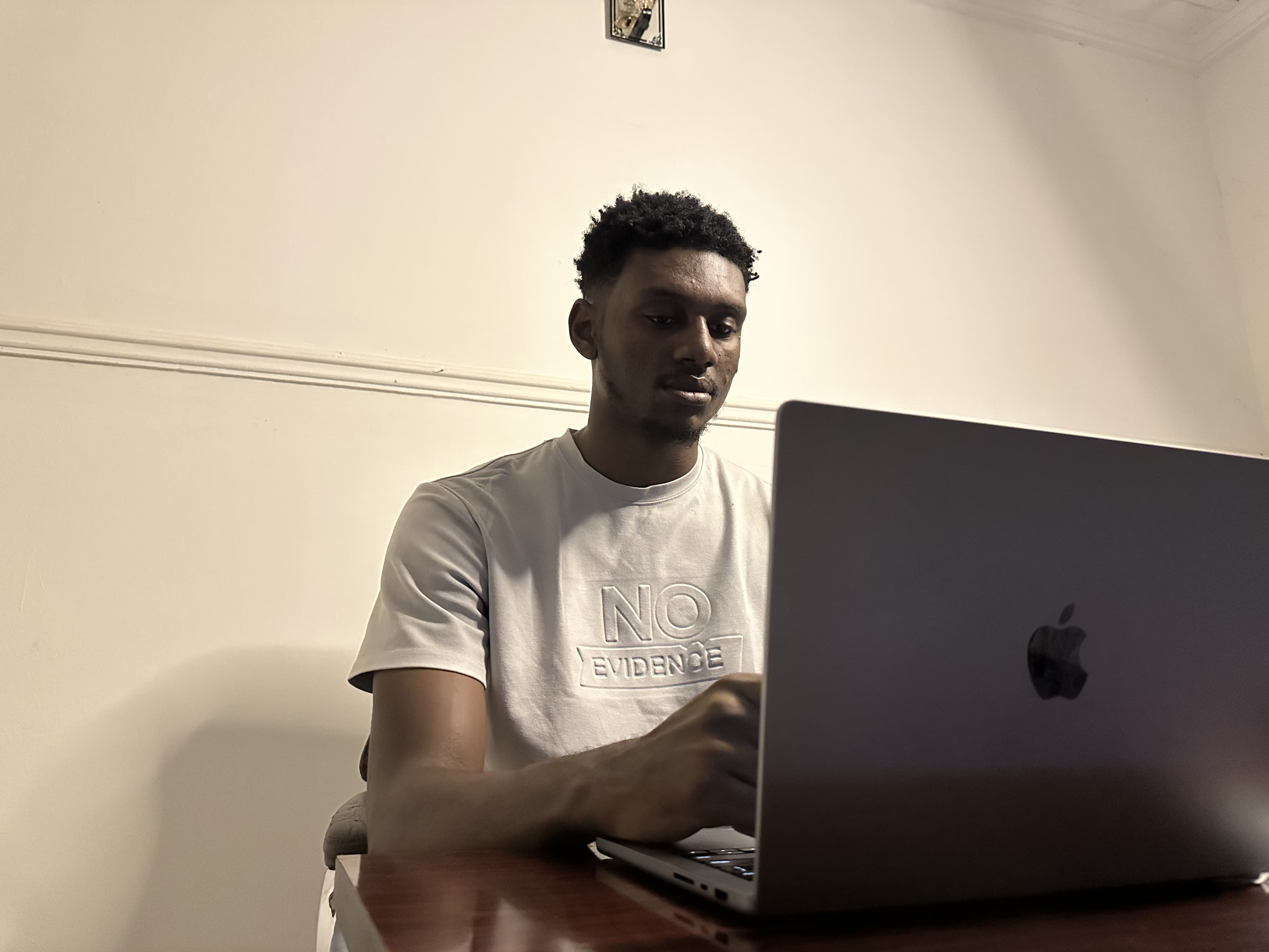 Valentine's workspace